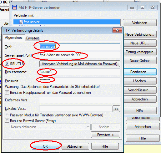 total commander sftp einrichten